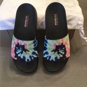 Brandblack Los Angeles Tie Dye  Slides Size 6 1/2